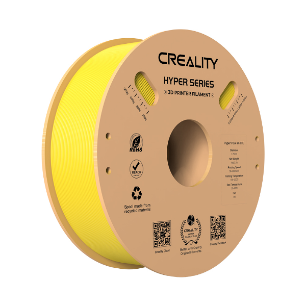 Imagem de Filamento Creality Hyper Pla (amarelo) 1,75mm 3301010379