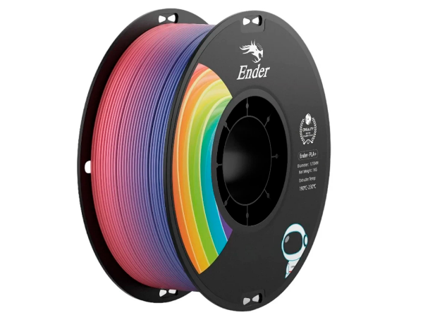 Imagem de Filamento Creality Ender-pla+ Rainbow 1,75mm - 3301010314